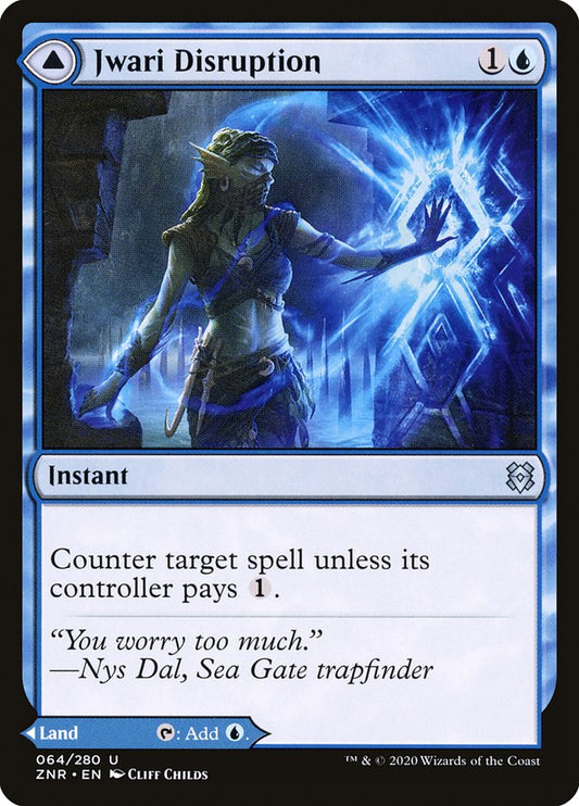 Jwari Disruption // Jwari Ruins Foil