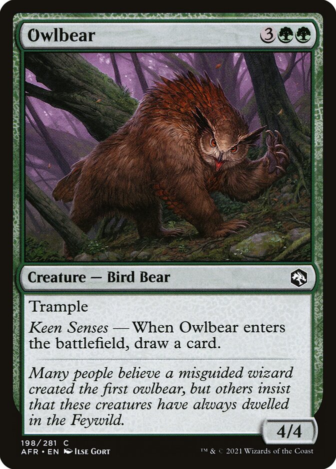 Owlbear Foil