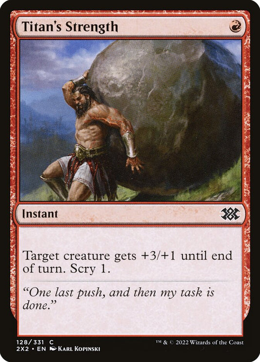 Titan's Strength Foil