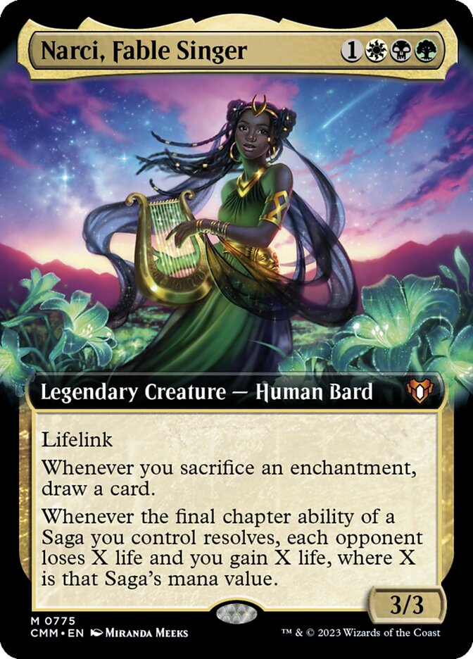 Narci, Fable Singer Extended Art