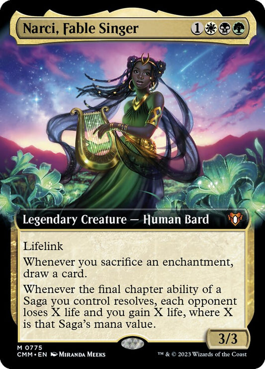 Narci, Fable Singer Extended Art