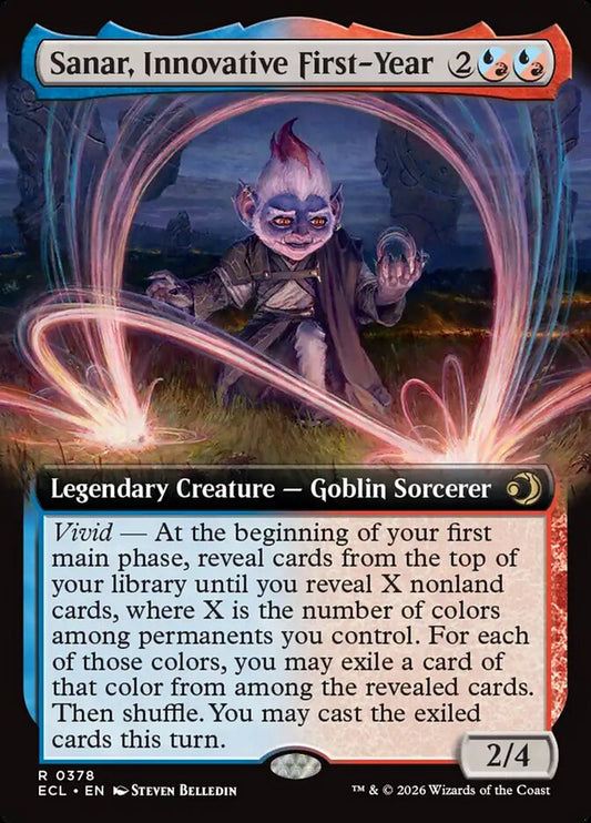 Sanar, Innovative First-Year Extended Art Foil