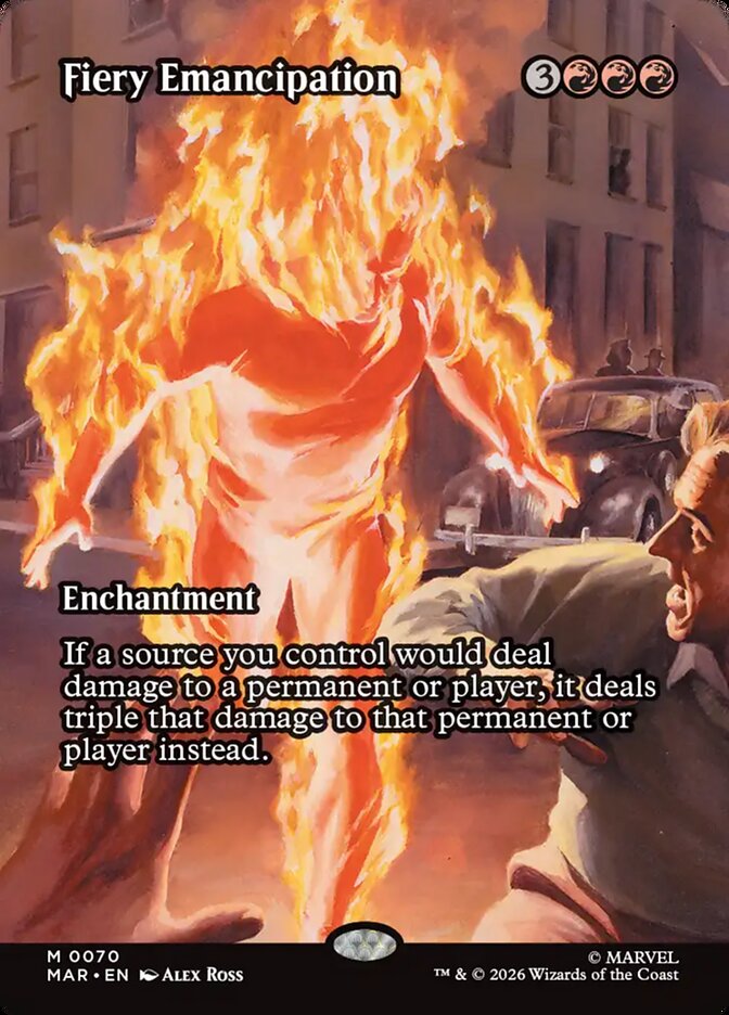 Fiery Emancipation Borderless