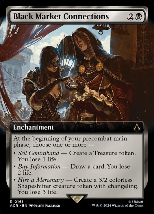 Black Market Connections Extended Art