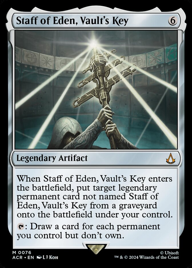 Staff of Eden, Vault's Key Foil