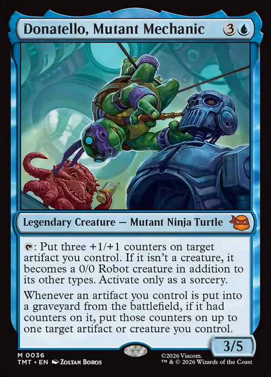Donatello, Mutant Mechanic Foil