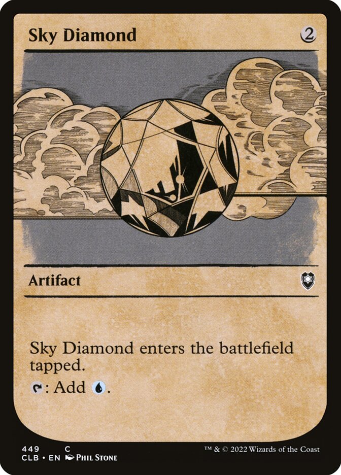 Sky Diamond Showcase Foil