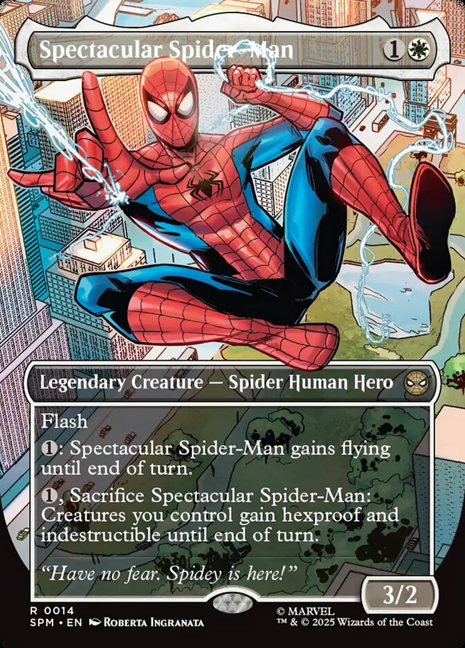 Spectacular Spider-Man Borderless