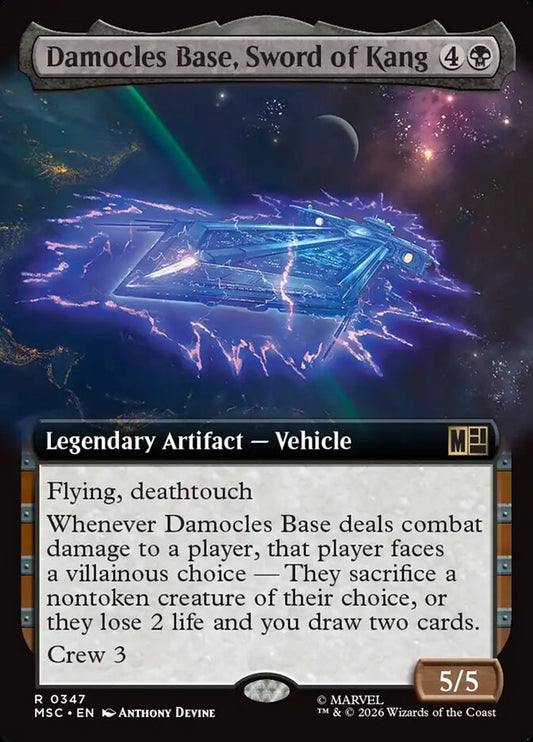 Damocles Base, Sword of Kang Extended Art