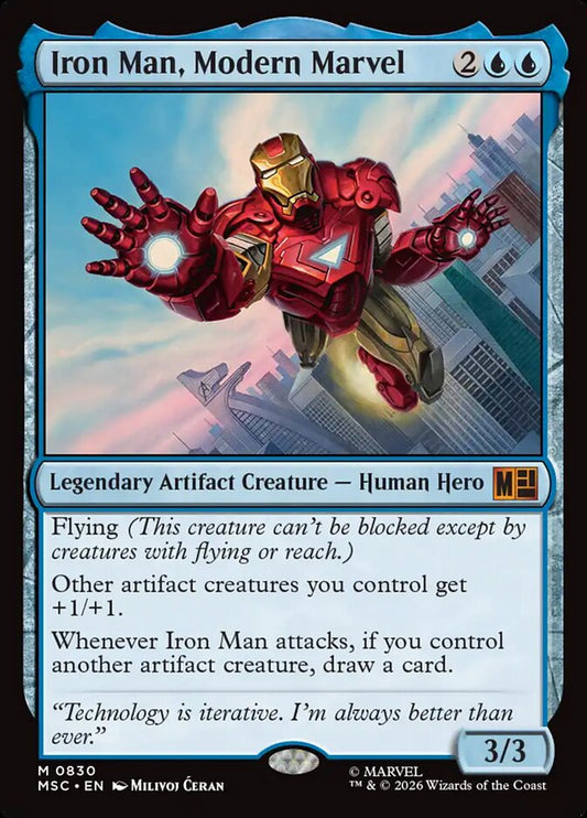 Iron Man, Modern Marvel Foil