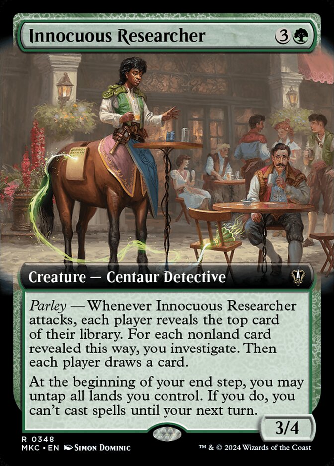 Innocuous Researcher Extended Art