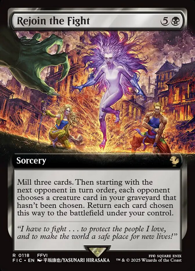 Rejoin the Fight Extended Foil