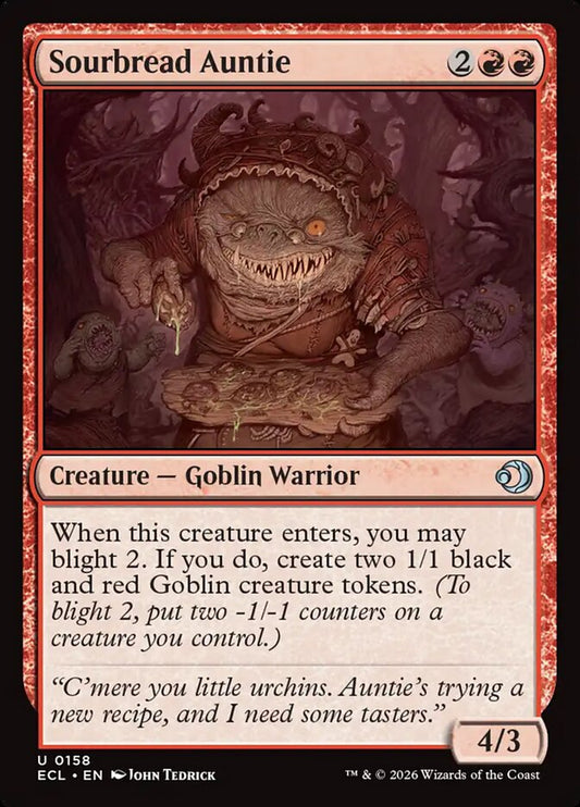 Sourbread Auntie Foil