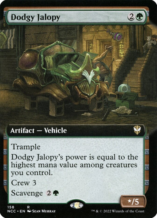 Dodgy Jalopy Extended Art