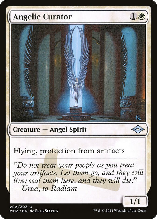 Angelic Curator Etched Foil