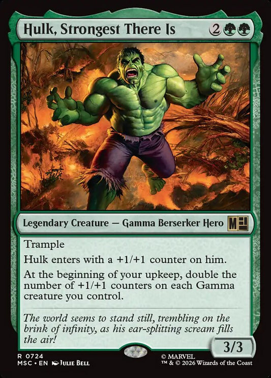 Hulk, Strongest There Is Foil