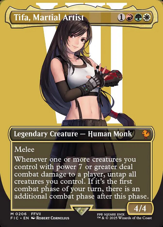 Tifa, Martial Artist Borderless