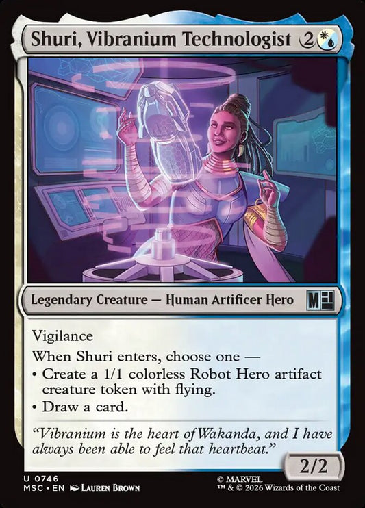 Shuri, Vibranium Technologist Foil