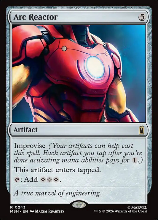 Arc Reactor Foil