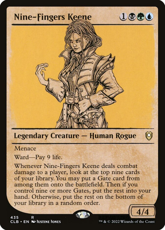 Nine-Fingers Keene Showcase Foil