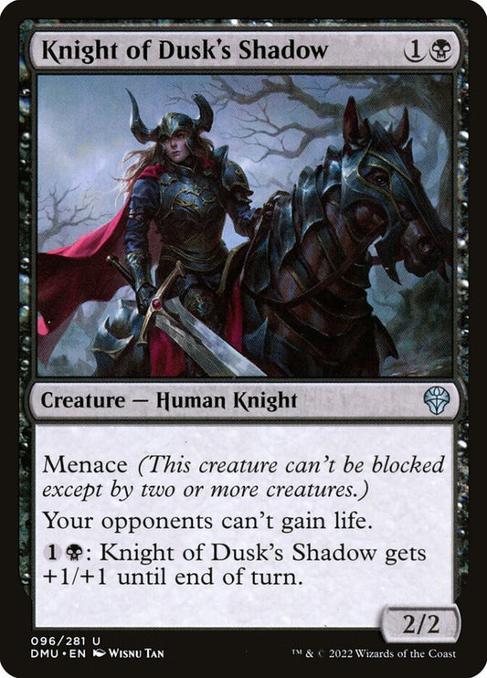 Knight of Dusk's Shadow Foil