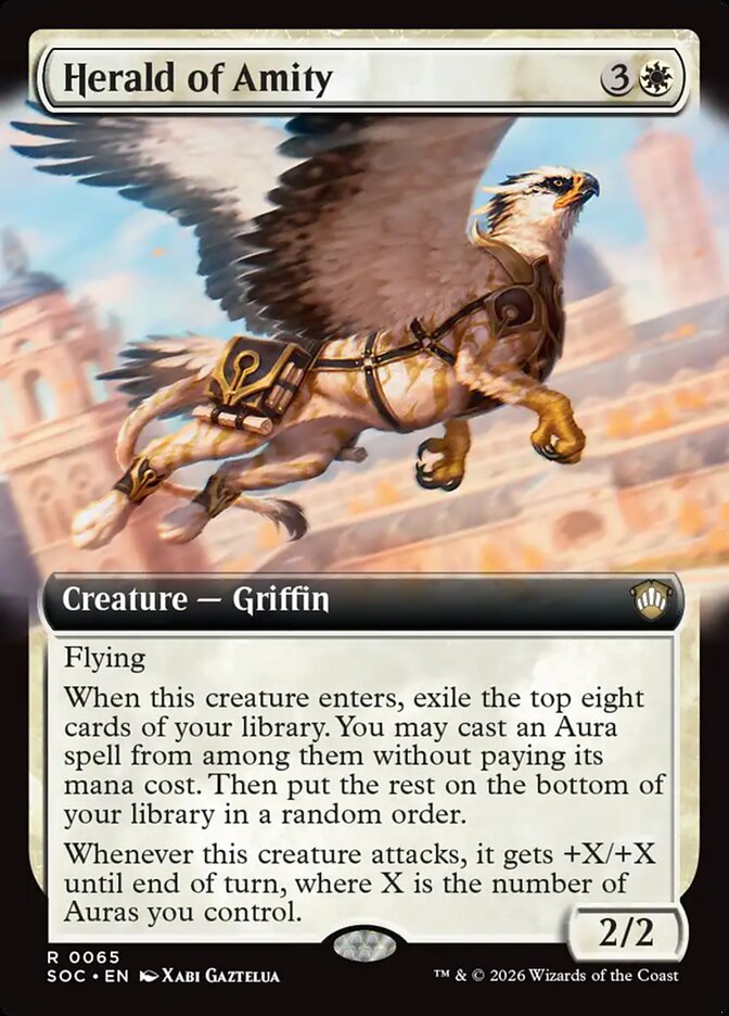 Herald of Amity Extended Art