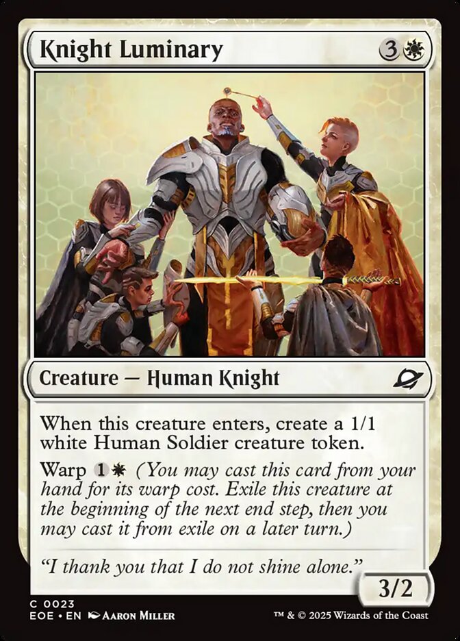 Knight Luminary Foil
