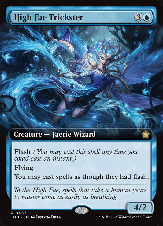 High Fae Trickster Extended Art Foil