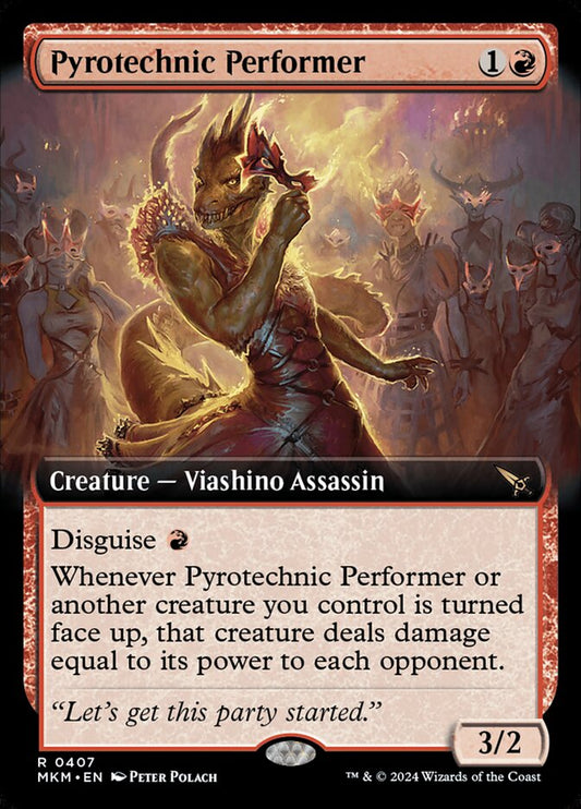 Pyrotechnic Performer Extended Art Foil