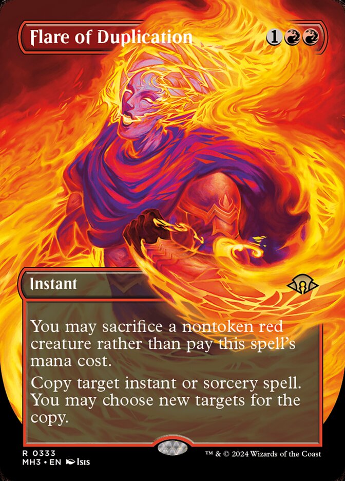 Flare of Duplication Borderless