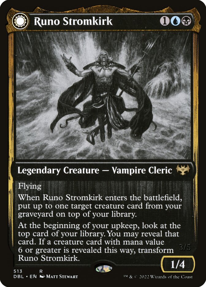 Runo Stromkirk // Krothuss, Lord of the Deep Foil