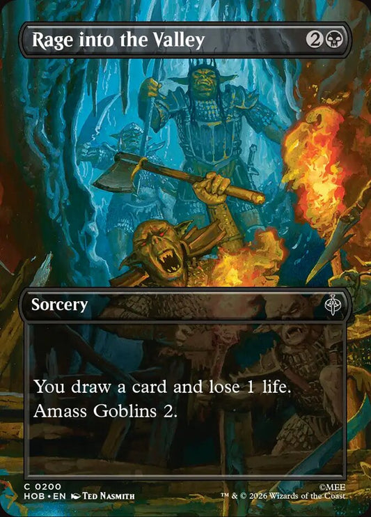 Rage into the Valley Borderless Scene Foil