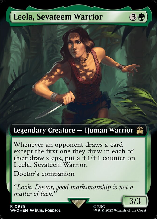 Leela, Sevateem Warrior Surge Foil