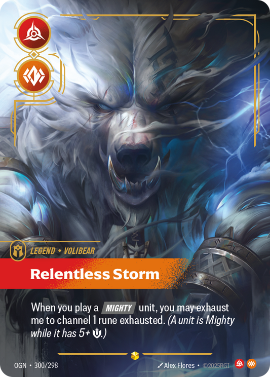 Relentless Storm Foil