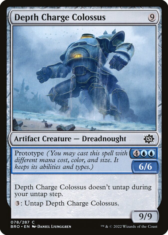 Depth Charge Colossus Foil