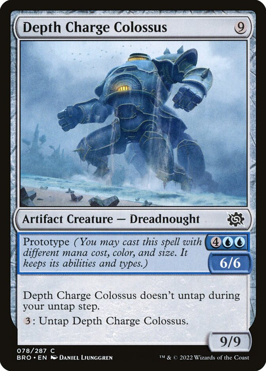 Depth Charge Colossus Foil