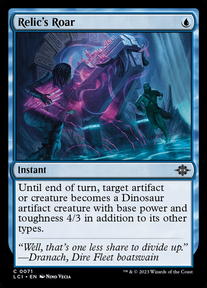 Relic's Roar Foil
