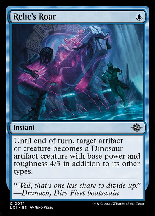 Relic's Roar Foil