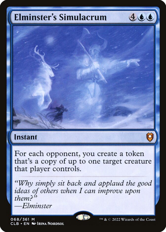 Elminster's Simulacrum Foil