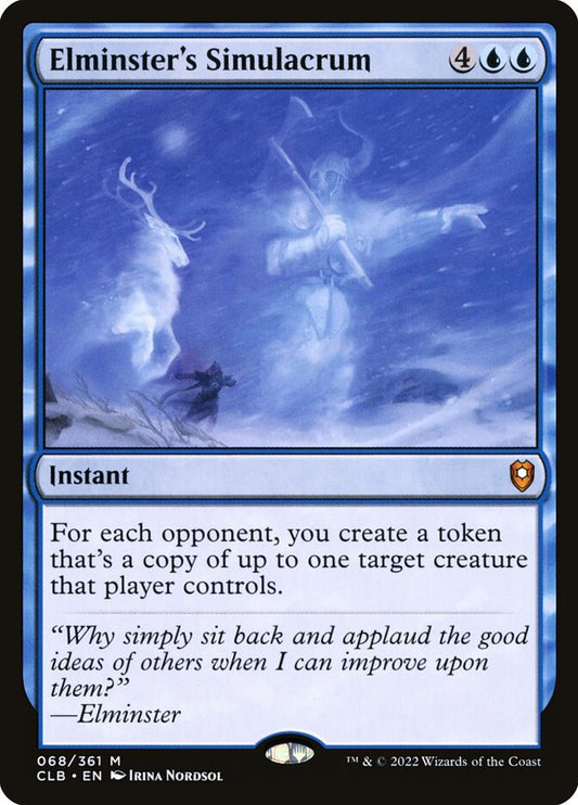 Elminster's Simulacrum Foil