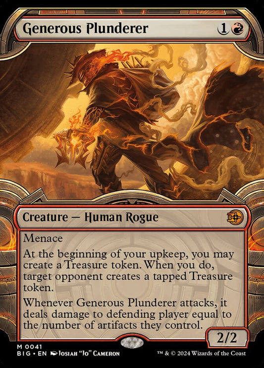 Generous Plunderer Showcase Foil