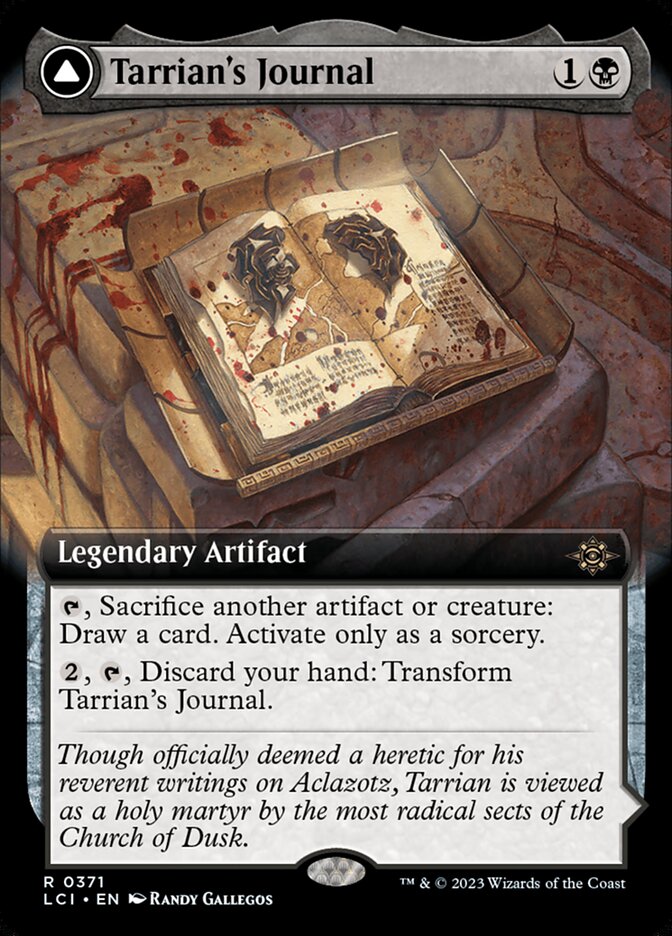 Tarrian's Journal // The Tomb of Aclazotz Extended Art