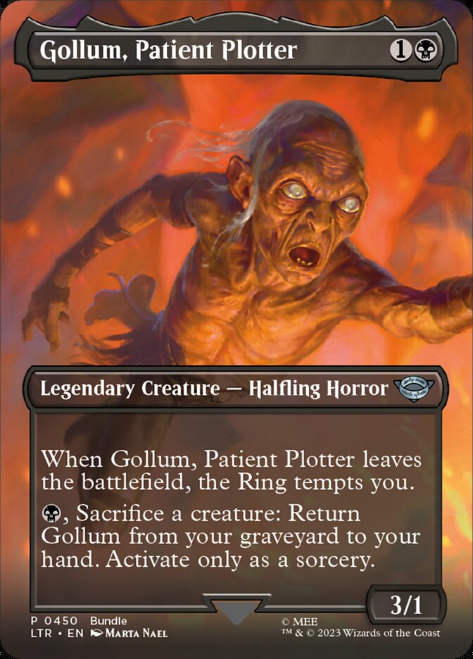 Gollum, Patient Plotter Borderless