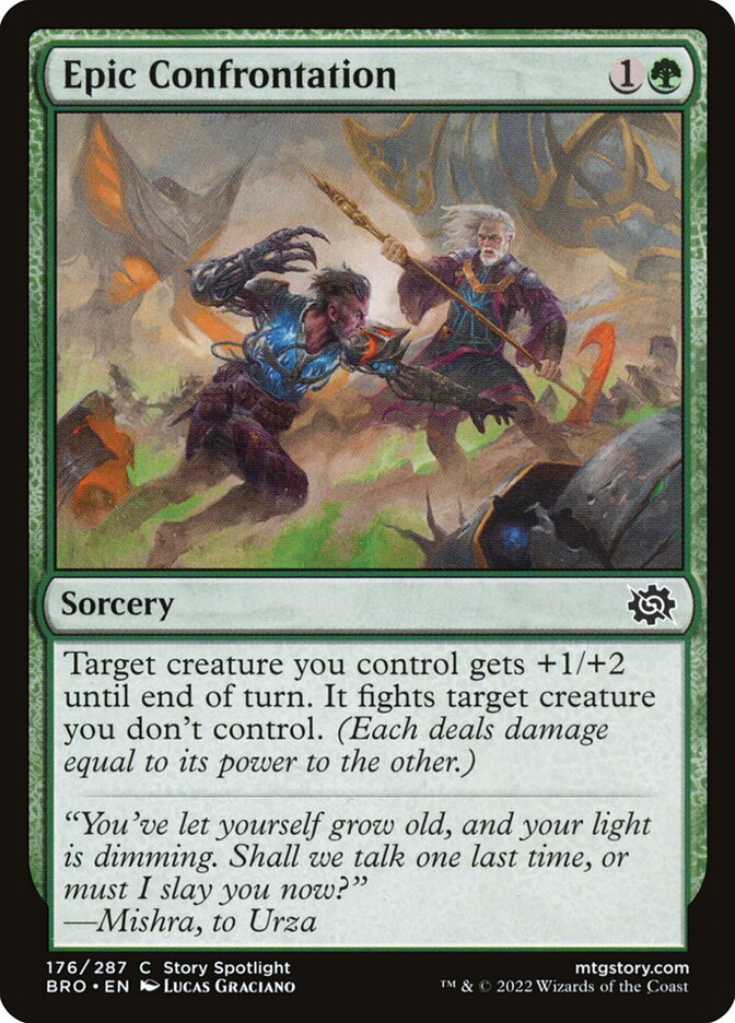 Epic Confrontation Foil