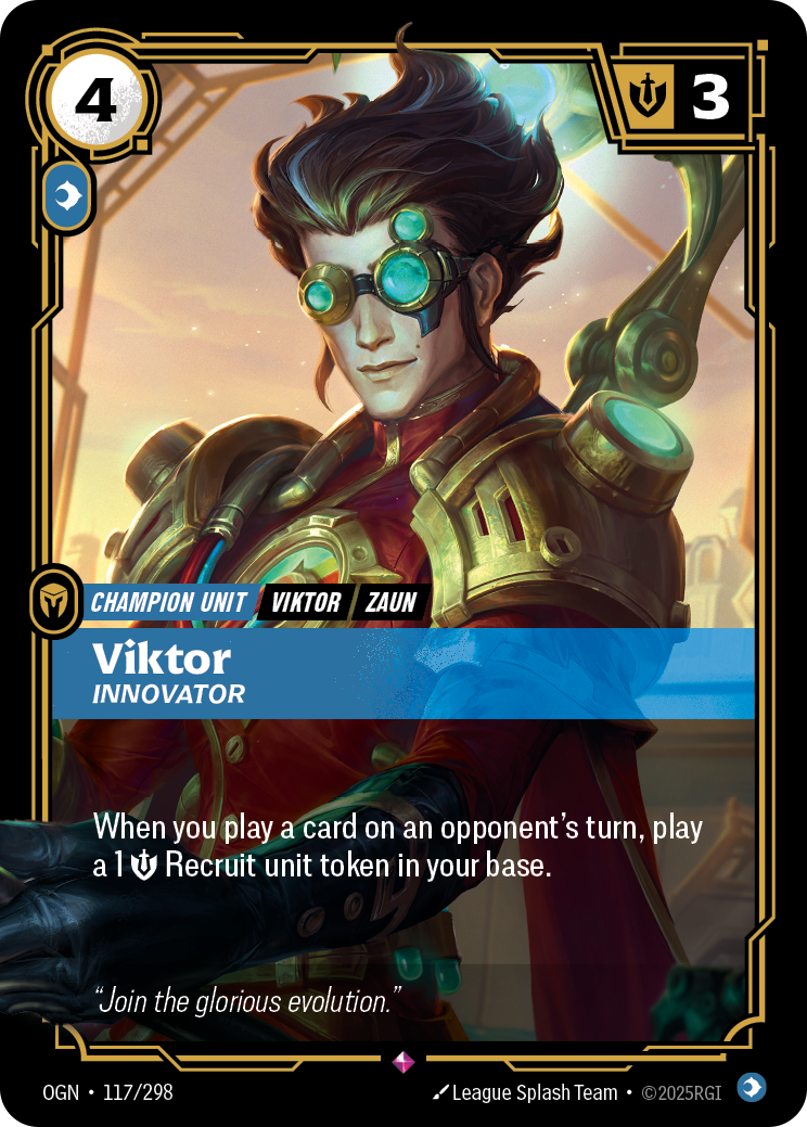Viktor, Innovator Foil