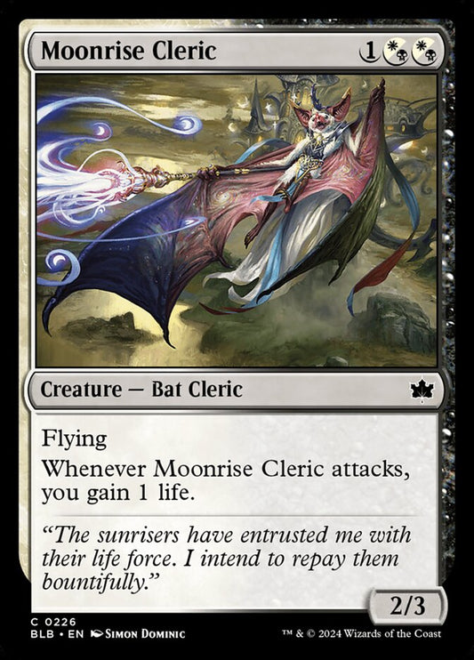 Moonrise Cleric Foil