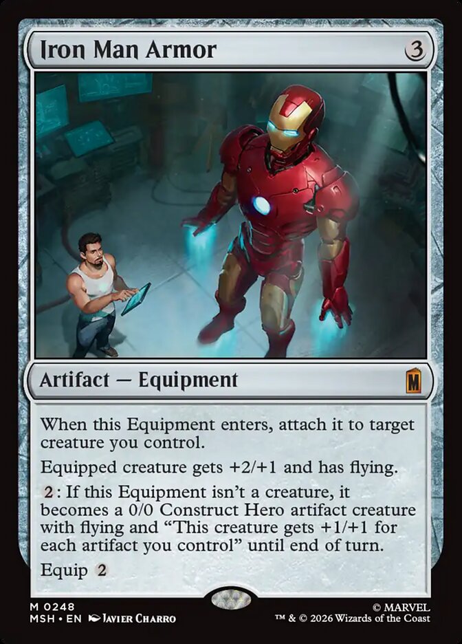 Iron Man Armor Foil