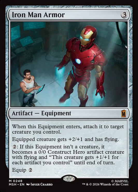 Iron Man Armor Foil