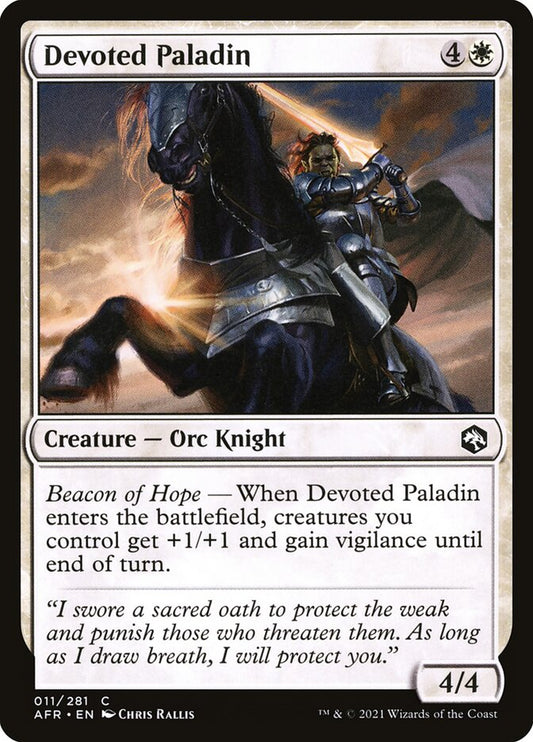 Devoted Paladin Foil