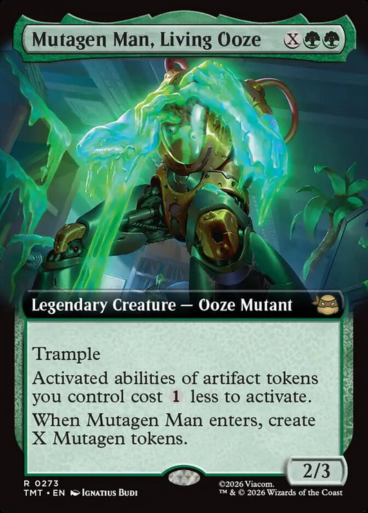 Mutagen Man, Living Ooze Extended Art